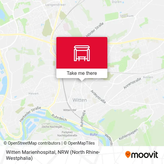 Witten Marienhospital map