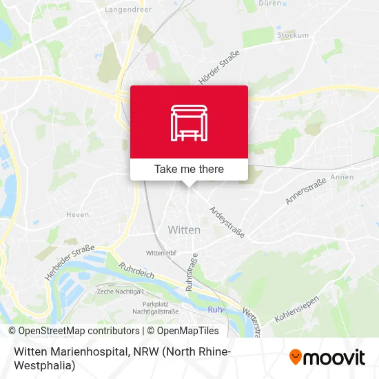 Witten Marienhospital map