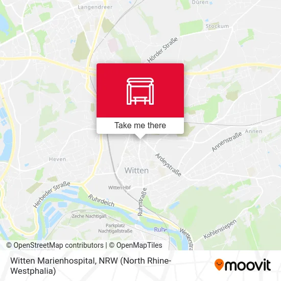 Witten Marienhospital map