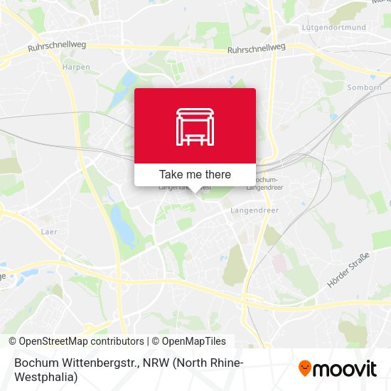 Карта Bochum Wittenbergstr.