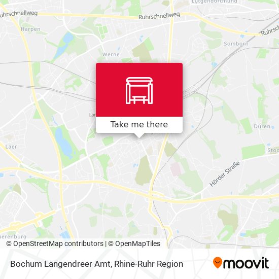 Bochum Langendreer Amt map