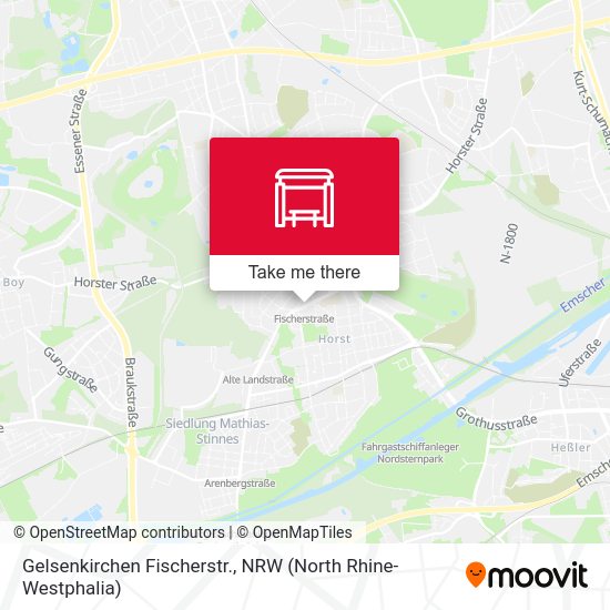 Gelsenkirchen Fischerstr. map