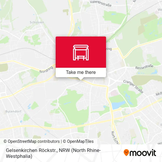 Карта Gelsenkirchen Röckstr.