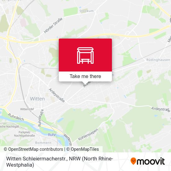 Карта Witten Schleiermacherstr.
