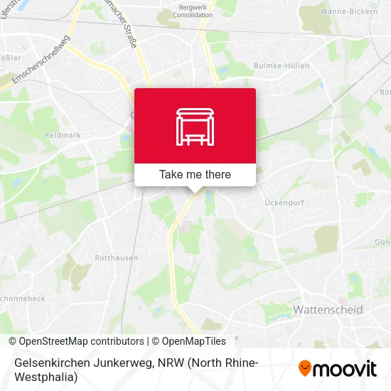 Карта Gelsenkirchen Junkerweg