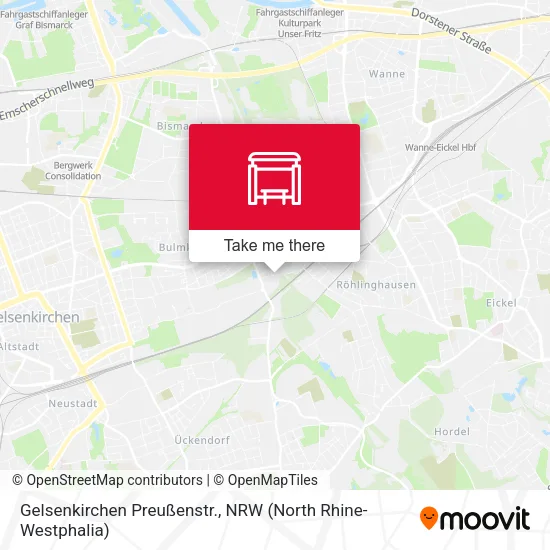 Gelsenkirchen Preußenstr. map