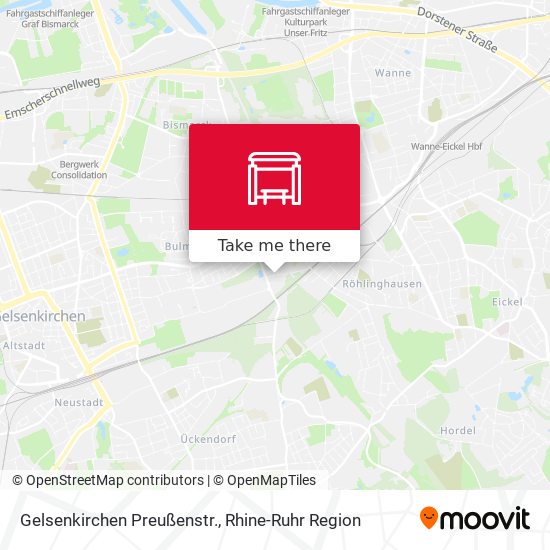 Gelsenkirchen Preußenstr. map