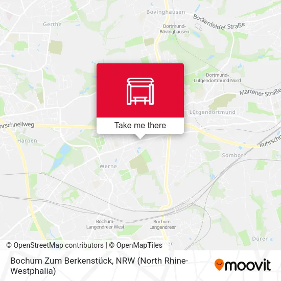 Карта Bochum Zum Berkenstück