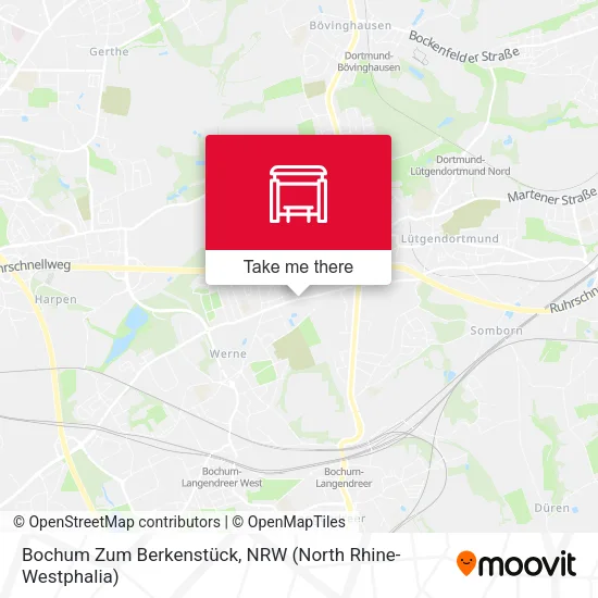 Карта Bochum Zum Berkenstück