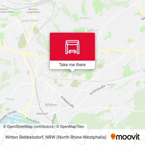 Карта Witten Bebbelsdorf