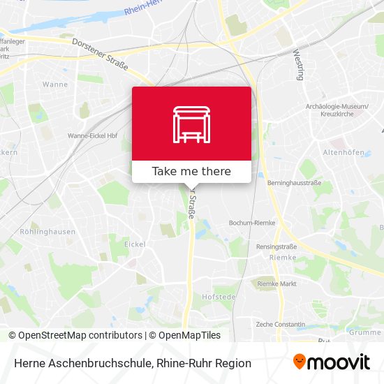Herne Aschenbruchschule map