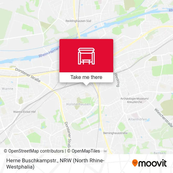 Карта Herne Buschkampstr.