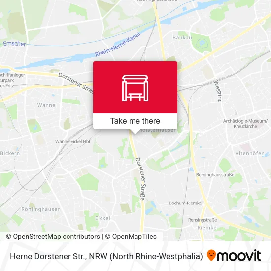 Карта Herne Dorstener Str.
