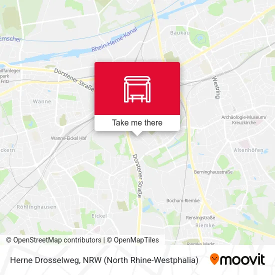 Карта Herne Drosselweg