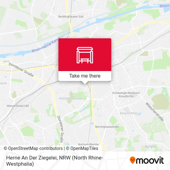 Карта Herne An Der Ziegelei