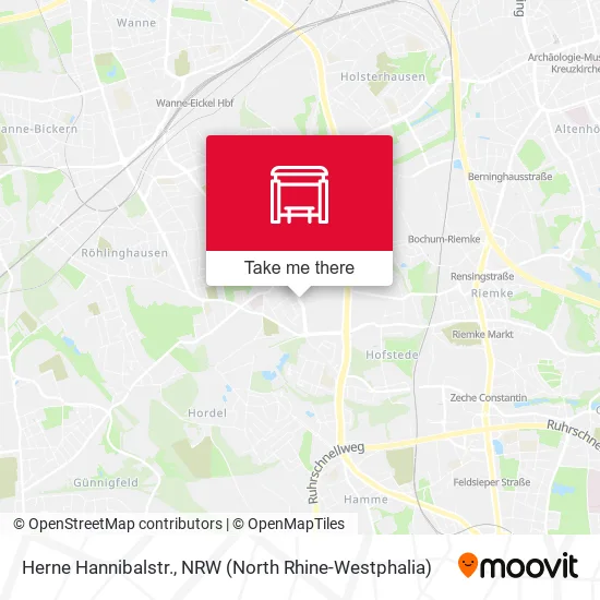 Карта Herne Hannibalstr.