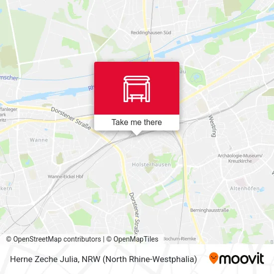 Карта Herne Zeche Julia