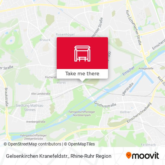 Gelsenkirchen Kranefeldstr. map