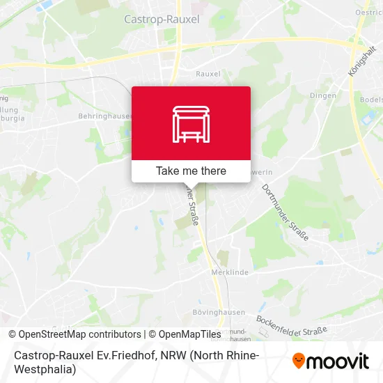 Castrop-Rauxel Ev.Friedhof map