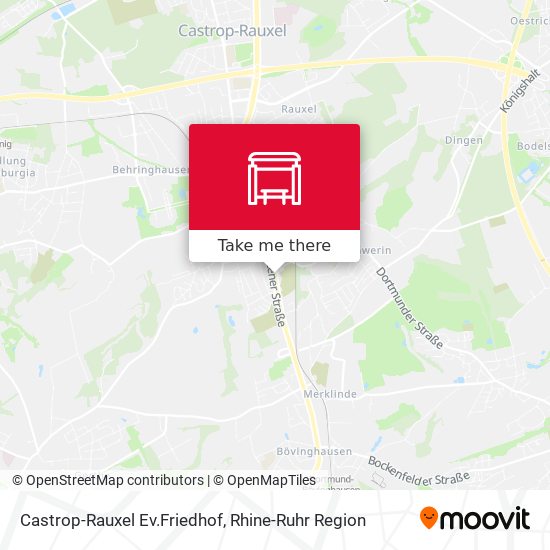 Castrop-Rauxel Ev.Friedhof map
