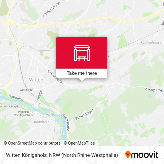 Карта Witten Königsholz