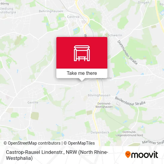 Карта Castrop-Rauxel Lindenstr.