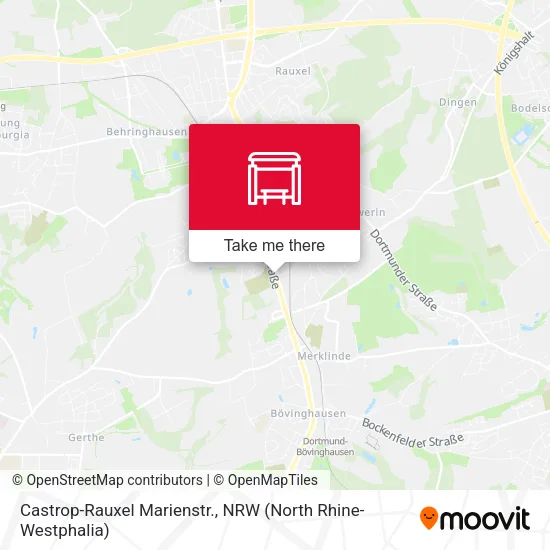 Карта Castrop-Rauxel Marienstr.