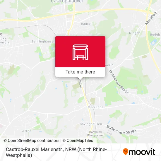 Карта Castrop-Rauxel Marienstr.