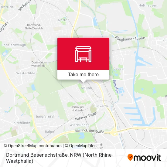 Карта Dortmund Basenachstraße