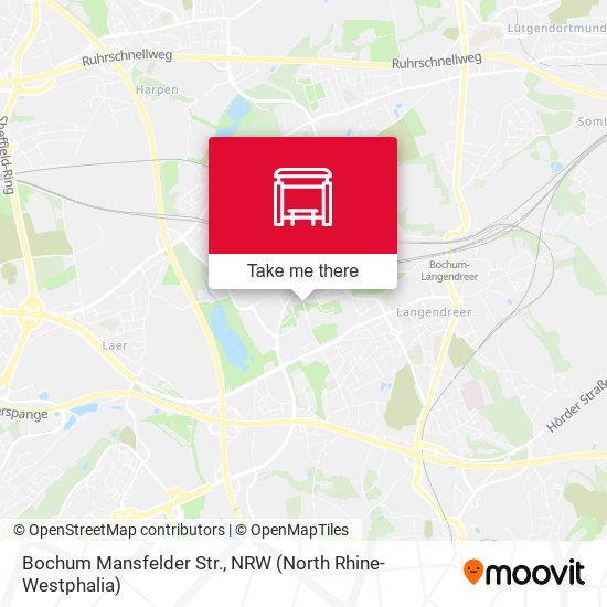 Bochum Mansfelder Str. map