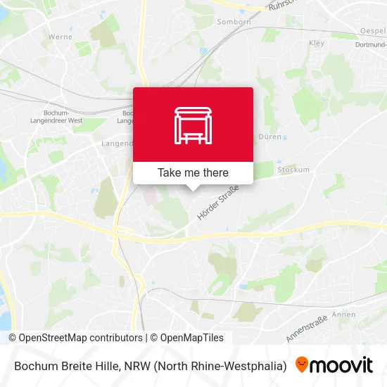 Карта Bochum Breite Hille