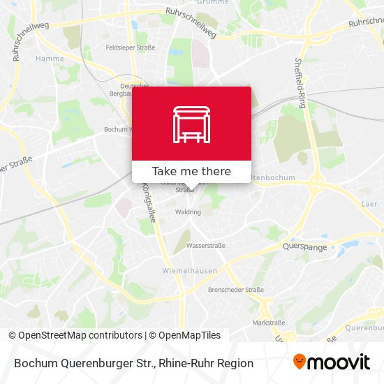 Bochum Querenburger Str. map