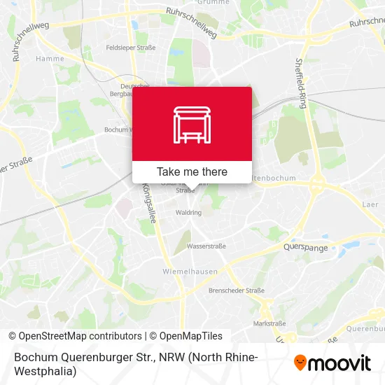 Карта Bochum Querenburger Str.