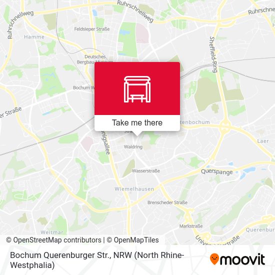 Карта Bochum Querenburger Str.