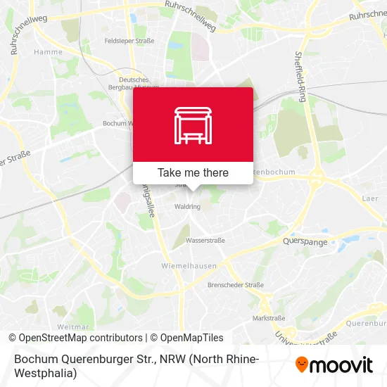 Карта Bochum Querenburger Str.