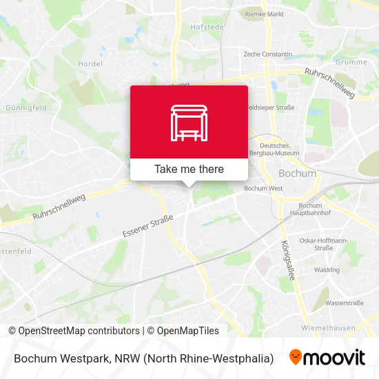 Карта Bochum Westpark