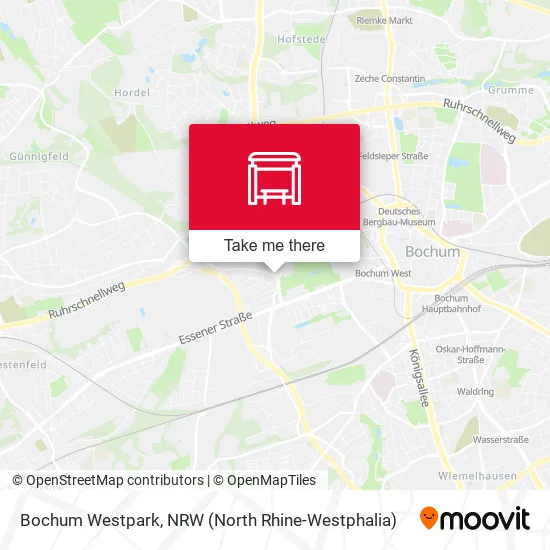 Карта Bochum Westpark