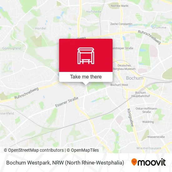 Карта Bochum Westpark