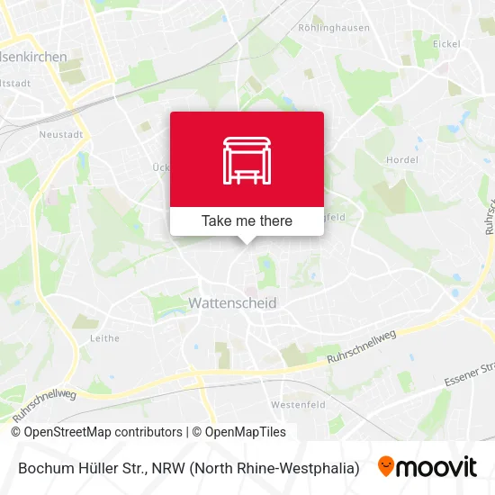 Карта Bochum Hüller Str.