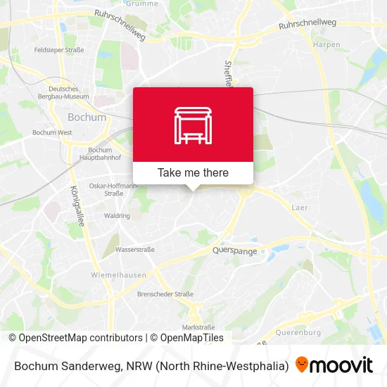 Карта Bochum Sanderweg
