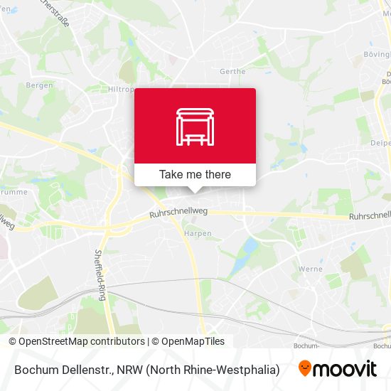 Карта Bochum Dellenstr.