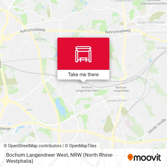 Карта Bochum Langendreer West