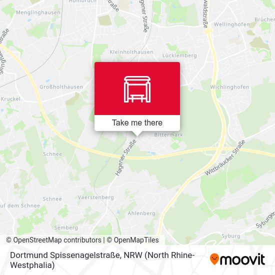 Dortmund Spissenagelstraße map