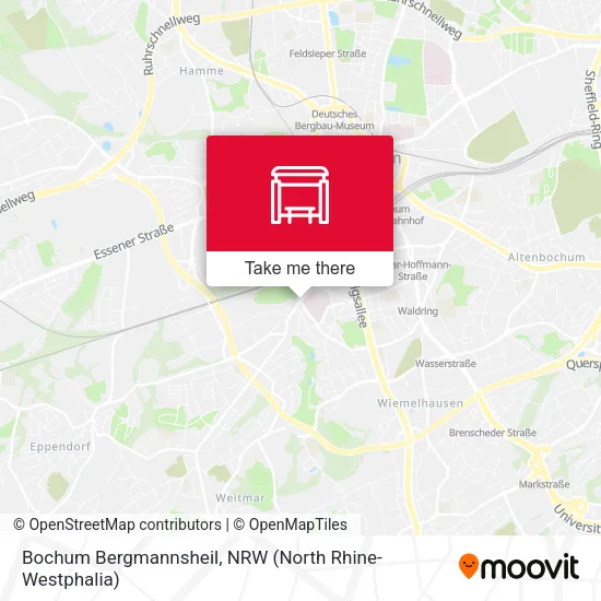 Карта Bochum Bergmannsheil