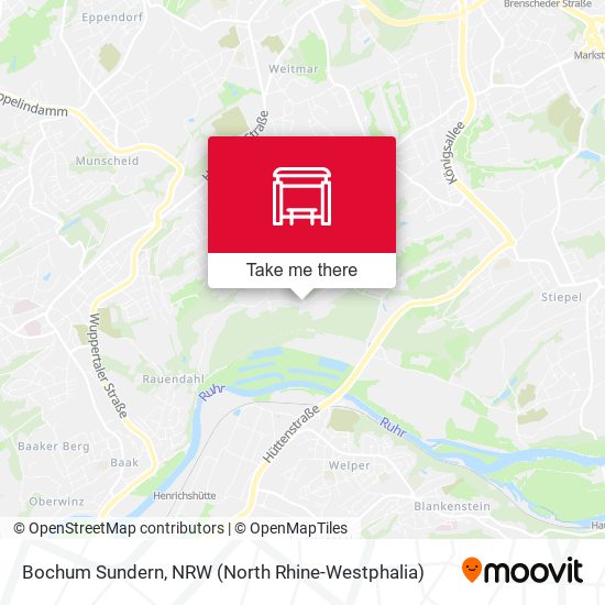 Карта Bochum Sundern