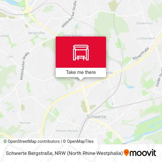 Карта Schwerte Bergstraße