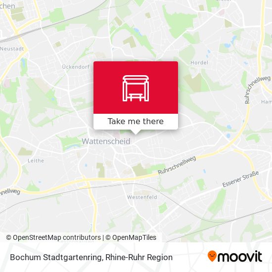 Bochum Stadtgartenring map