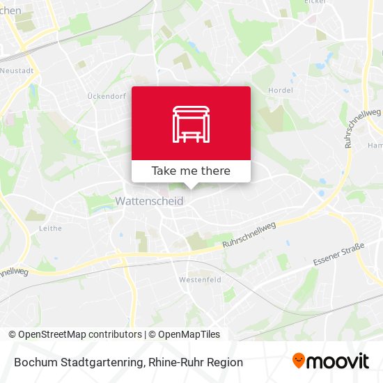 Bochum Stadtgartenring map