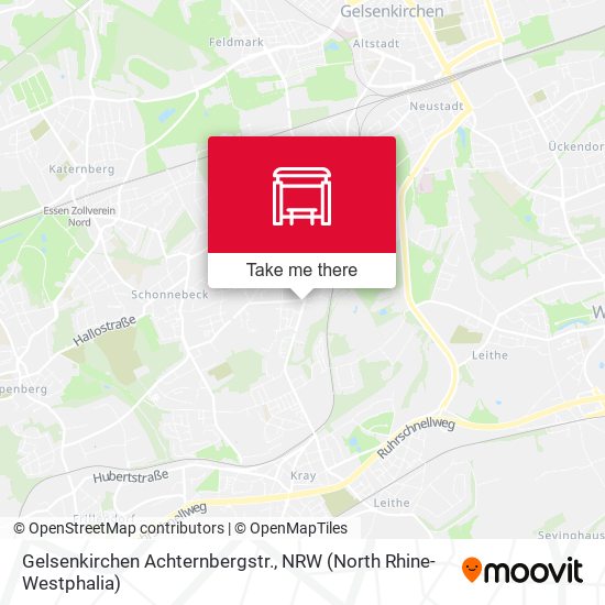 Gelsenkirchen Achternbergstr. map