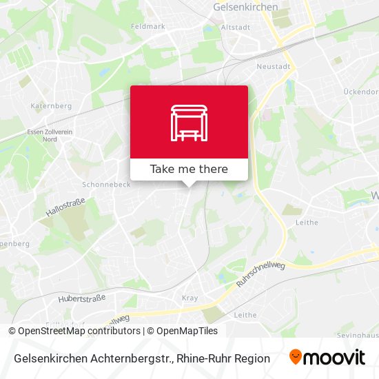 Gelsenkirchen Achternbergstr. map